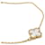 Van Cleef & Arpels Sweet Alhambra Charm Bracelet White Golden  - view 3