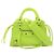 Borsa a 2 vie Balenciaga Neo Class City Mini Neon Color Giallo