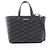 Borsa a mano 2-Way Signature Small Shopper Balenciaga Marrone Nero