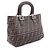 Borsa Fendi Zucca Marrone Beige Nero Pelle e Tela - vista 2