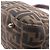 Borsa Fendi Zucca Marrone Beige Nero Pelle e Tela - vista 5