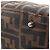 Borsa Fendi Zucca Marrone Beige Nero Pelle e Tela - vista 6