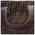 Borsa Fendi Zucca Marrone Beige Nero Pelle e Tela - vista 8