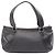 Bulgari Borsa a mano in pelle nera Bvlgari Nero