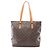 Borsa Cabas Mezzo Monogram Louis Vuitton Marrone