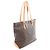 Borsa Cabas Mezzo Monogram Louis Vuitton Marrone - vista 2