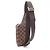 Marsupio Louis Vuitton Geronimos Damier Ebene Marrone - vista 2