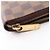 Cartera larga Louis Vuitton Zippy Organizer Damier Ebene Castaño - vista 9