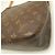 Sac à épaule Louis Vuitton Monogram Looping MM Marron - vue 14