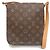 Borsa a tracolla Louis Vuitton Monogram Musette Salsa Marrone