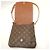 Borsa a tracolla Louis Vuitton Monogram Musette Salsa Marrone - vista 5