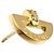 Céline Orecchini a lobo Celine Diamond 0.03ct in oro giallo 18K - vista 2