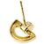 Céline Orecchini a lobo Celine Diamond 0.03ct in oro giallo 18K - vista 5