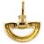Céline Orecchini a lobo Celine Diamond 0.03ct in oro giallo 18K - vista 6