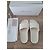 Sandali Jimmy Choo Azari in pelle ecru Bianco - vista 3