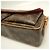 Borsa a spalla Louis Vuitton Monogram Vivacite MM Marrone - vista 14