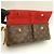 Borsa a spalla Louis Vuitton Monogram Vivacite MM Marrone - vista 4