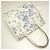 Borsa Tote Gucci Herbarium GG Ribbon Blu Crudo - vista 3