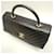 Borsa Chanel Coco Handle Large V-Stitch Nero - vista 10