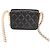 Borsa Chanel Black Quilted Lambskin Pearl Flap Nero - vista 13