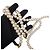 Borsa Chanel Black Quilted Lambskin Pearl Flap Nero - vista 14
