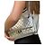 Mademoiselle Borsa Chanel 2.55 Reissue Medium Flap Pelle Argento Metallizzato - vista 3
