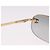 CHANEL Sonnenbrille Rimless CC Metall Grau CC Auth am12112M Braun - Ansicht 10