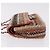 CHANEL Matelasse 25 Chain Shoulder Bag Raffia Multicolor Silver CC Auth 190691SM Argento Multicolore - vista 5