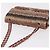 CHANEL Matelasse 25 Chain Shoulder Bag Raffia Multicolor Silver CC Auth 190691SM Argento Multicolore - vista 6