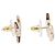 Orecchini CHANEL Rhinestone COCO Mark Metallo Tonalità Oro CC Auth SW2653SM - vista 14