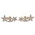 Orecchini CHANEL Rhinestone COCO Mark Metallo Tonalità Oro CC Auth SW2653SM - vista 2