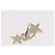 Orecchini CHANEL Rhinestone COCO Mark Metallo Tonalità Oro CC Auth SW2653SM - vista 5