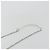 Borsa Duffel Triangle BALENCIAGA in pelle 2way Bianco Argento 527272 Auth bs35637A - vista 10