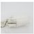 Borsa Duffel Triangle BALENCIAGA in pelle 2way Bianco Argento 527272 Auth bs35637A - vista 5