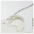 Borsa Duffel Triangle BALENCIAGA in pelle 2way Bianco Argento 527272 Auth bs35637A - vista 8
