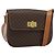 16 Céline Borsa a Spalla CELINE Macadam Canvas PVC Pelle Marrone Oro Auth BA14393 D'oro