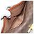16 Céline Borsa a Spalla CELINE Macadam Canvas PVC Pelle Marrone Oro Auth BA14393 D'oro - vista 23