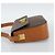 16 Céline Borsa a Spalla CELINE Macadam Canvas PVC Pelle Marrone Oro Auth BA14393 D'oro - vista 4