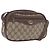 Borsa a Spalla GUCCI GG Supreme PVC Beige Oro 001 067 1283 Auth 190345 D'oro