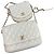 Chanel Lambskin Quilted Side-Packs bianco - vista 5