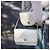 Chanel Lambskin Quilted Side-Packs bianco - vista 6