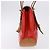 LOUIS VUITTON Monogram Vernis Biscayne Bay GM Bag Rouge M91287 LV Auth BA14386 Rosso - vista 5