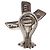 Autre Marque Orecchini TIFFANY&Co. Paloma Picasso Graffiti X Argento Ag925 Auth SW2552 - vista 4