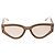 Gafas de sol Christian Dior Cat Style Dior 1 de plástico Pink Gold Auth SW2605V Rosa Dorado - vista 2