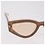 Gafas de sol Christian Dior Cat Style Dior 1 de plástico Pink Gold Auth SW2605V Rosa Dorado - vista 4