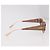 Gafas de sol Christian Dior Cat Style Dior 1 de plástico Pink Gold Auth SW2605V Rosa Dorado - vista 6
