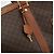 Céline Borsa Boston CELINE Macadam Canvas PVC Pelle Marrone Oro Auth 186570 D'oro - vista 16