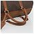 Céline Borsa Boston CELINE Macadam Canvas PVC Pelle Marrone Oro Auth 186570 D'oro - vista 7