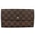 LOUIS VUITTON Damier Ebene Portefeuille Sarah Long Wallet N60491 LV Auth bs36121 - vista 13