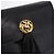 Borsa a tracolla Salvatore Ferragamo in pelle nera e oro Auth bs36087 Nero D'oro - vista 14
